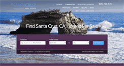 Desktop Screenshot of mysantacruzrealestate.com